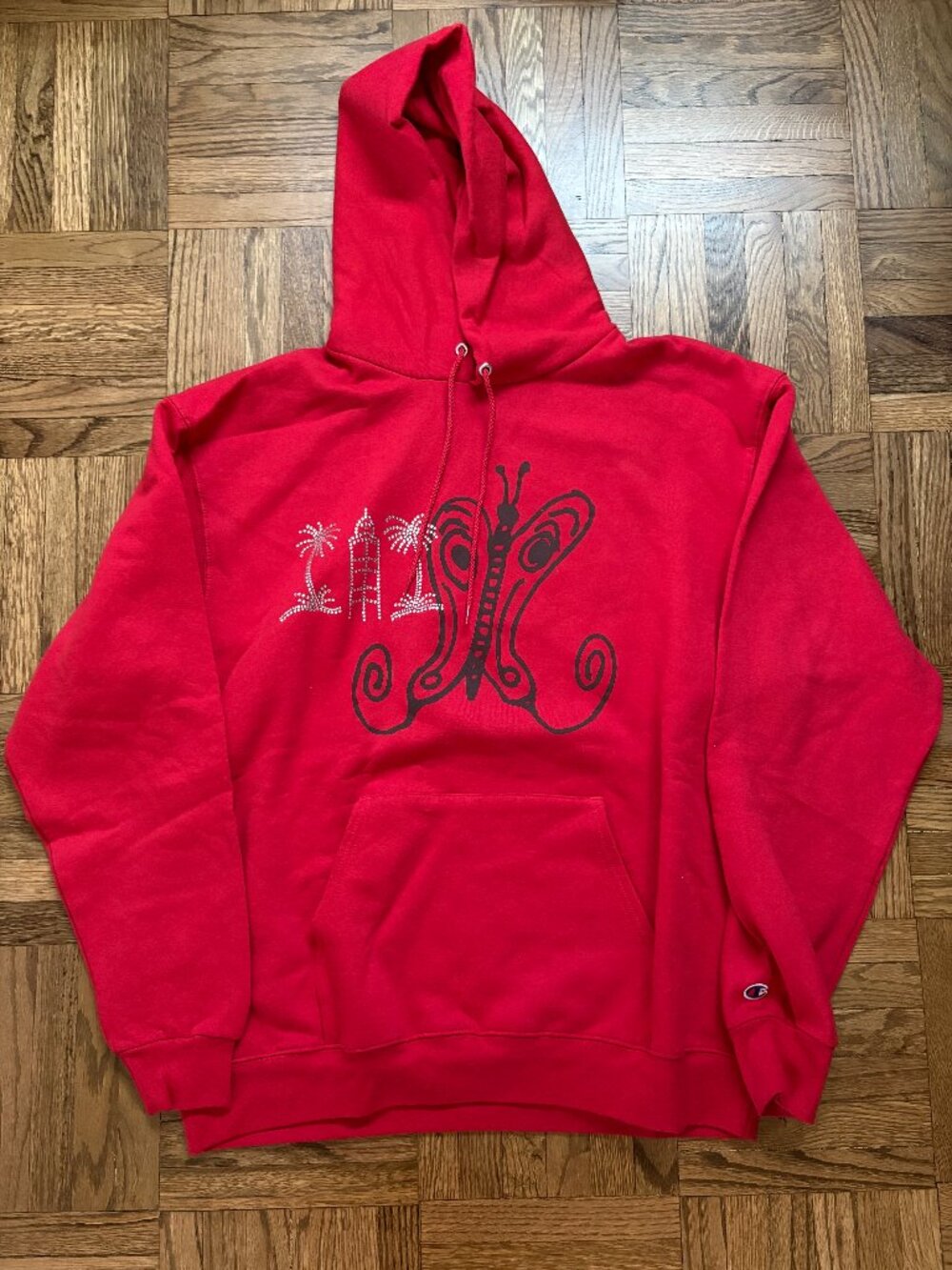Courts Maroc Butterfly Hoodie - NWOT